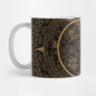 Ancient Aztec Mayan Calendar Mug